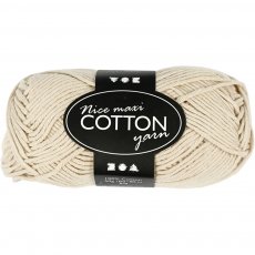 421312  Cotton Yarn - beige