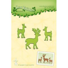 45.0836 Lea-bilities Cutting and Embossing Die - Deer