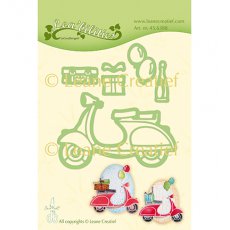 45.6388 Metal Die Leane Creatief - Scooter