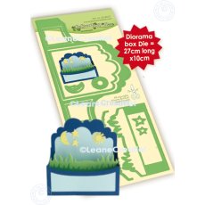 45.8627 Metal Die Leane Creatief - Diorama box 3D