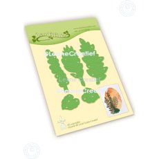 45.8894 Metal Die Leane Creatief - Twigs & Leaves cutting die