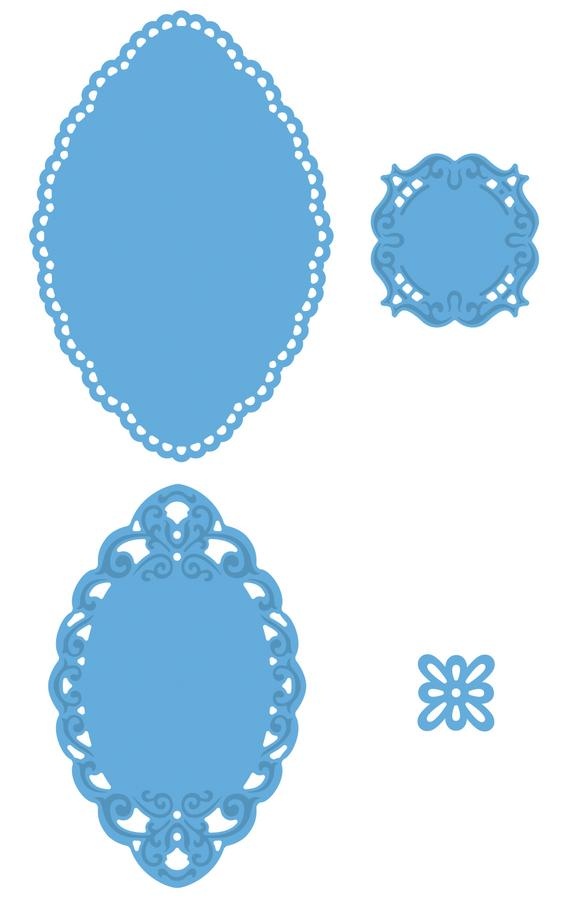 LR0235 Wykrojnik Small oval by Petra