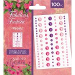 NGA-FF-PEARLS  Nature's Garden Fabulous Fuchsia Pearls 100 Piece