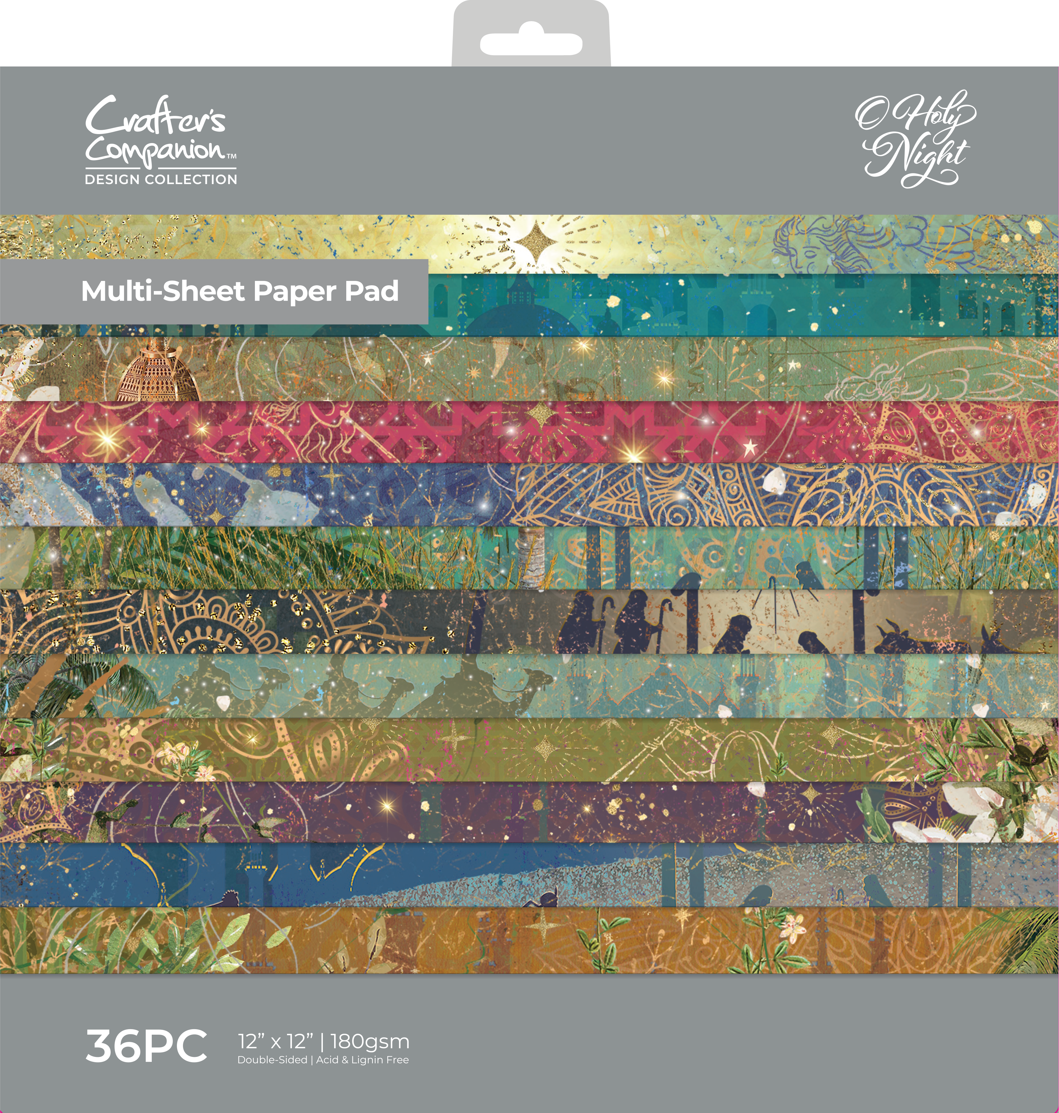 OHN-PAD12 O’ Holy Night – 12” x 12” Paper Pad