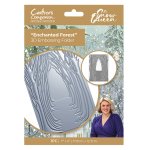 S-SQ-3D-EF5-ENFO   Sara Signature The Snow Queen 3D Embossing Folder - Enchanted Forest