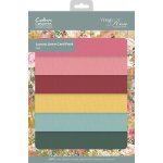 NGA-VR-LINEN-A4 Nature's Garden Vintage Rose A4 Luxury Linen Card
