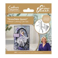 S-SQ-MD-SNQU  Sara Signature The Snow Queen Metal Dies - Snowflake Queen
