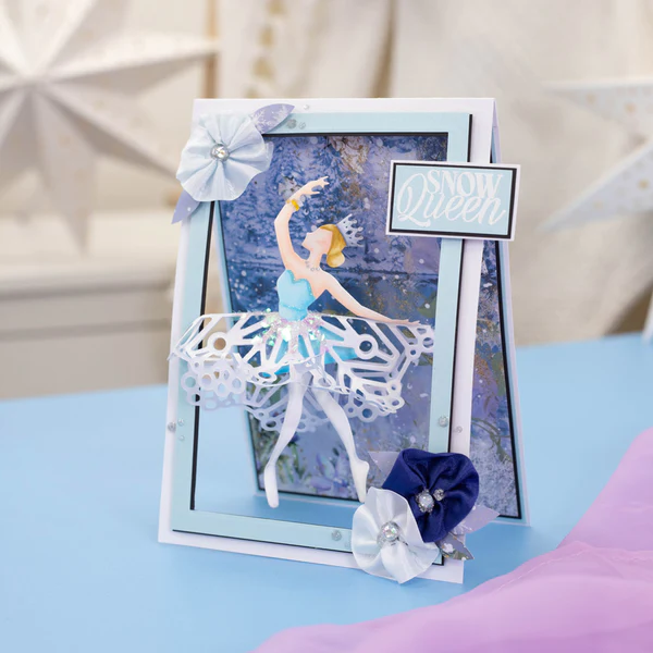 S-SQ-MD-SNQU Sara Signature The Snow Queen Metal Dies - Snowflake Queen