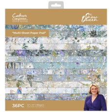 S-SQ-PAD12 Sara Signature The Snow Queen 12" x 12" Paper Pad
