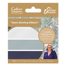 S-SQ-SBRIB Sara Signature The Snow Queen Seam Binding Ribbon