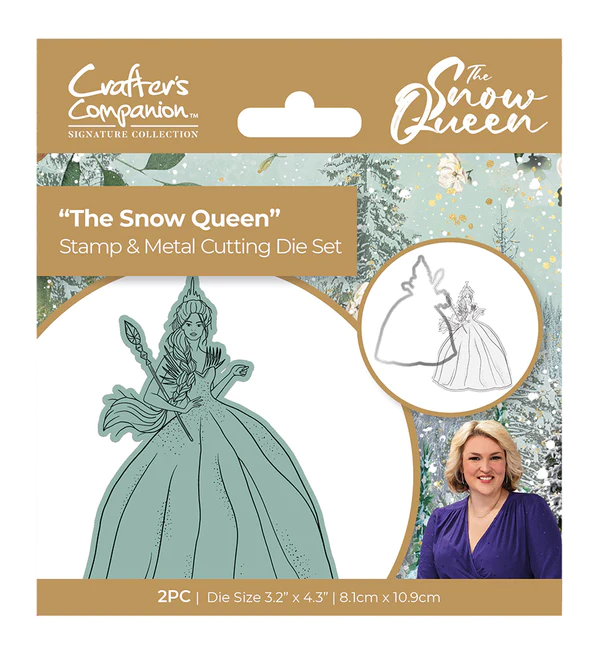 S-SQ-STD-TSNQ Sara Signature The Snow Queen Stamp and Die - The Snow Queen