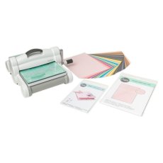 666185 Sizzix Big Shot Plus Starter Kit (White & Gray ) - NEW