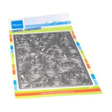 CR1639 Metal Die Marianne Design - Craftable - Background Swirls A6