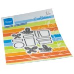 CR1640 Metal Die Marianne Design - Creatables - Gift boxes by Marleen