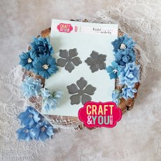 CW257  Cutting Die -  Magda's Flower 2 - Craft&You Design