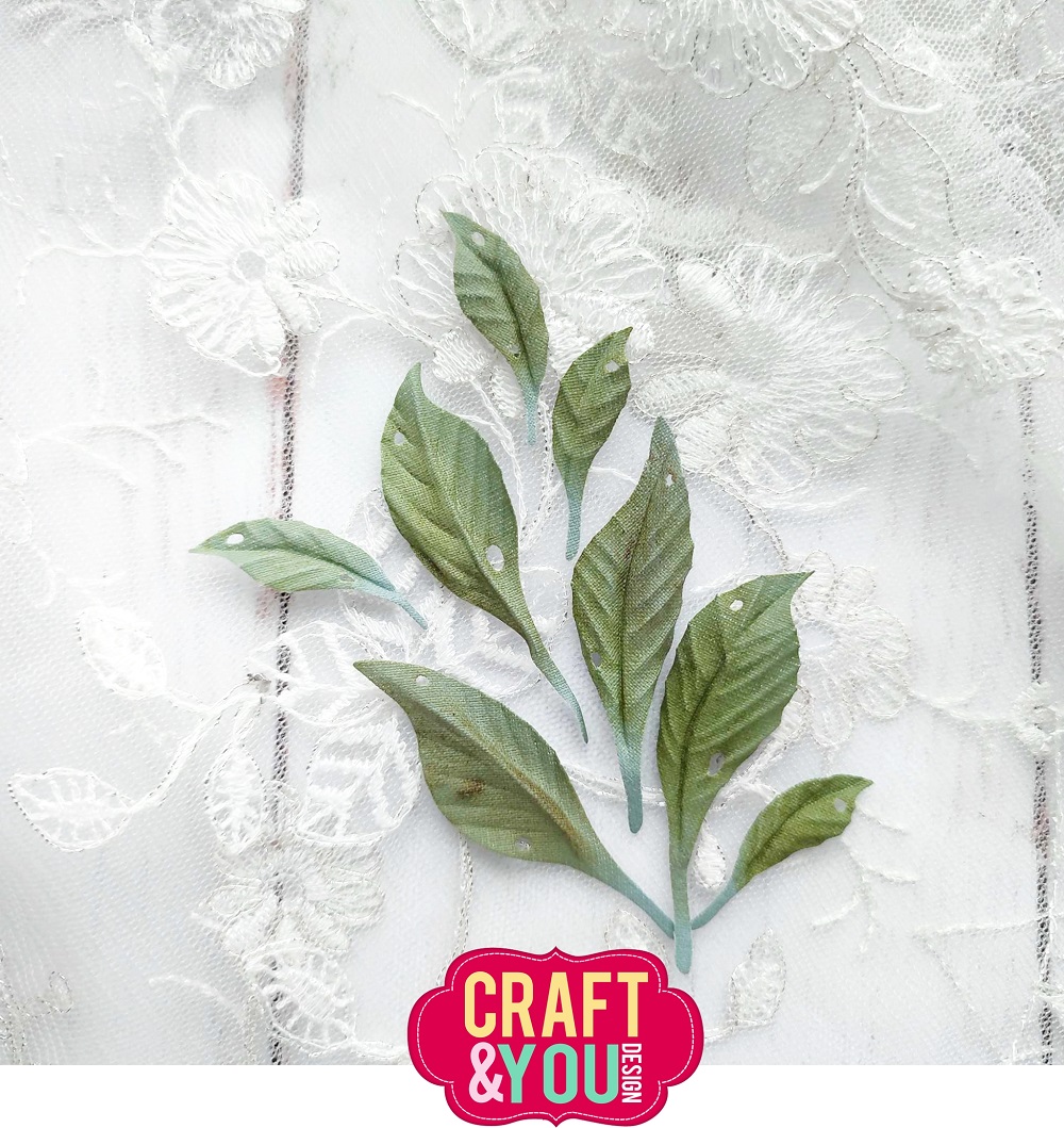CW259 Cutting Die - Magda's Leaves set - Craft&You Design