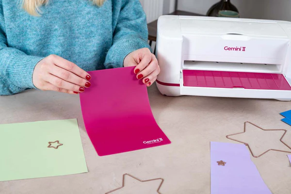 GEMII9x6-ACC-RUBM Embossing mat machine Gemini