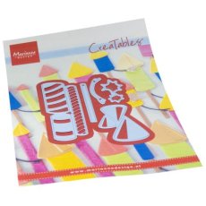 LR0838  Metal Die Marianne Design - Creatables -   Fireworks