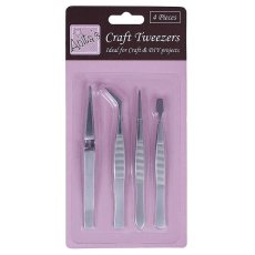 ANT2681000 Craft Tweezer Set (4pk)