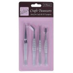 ANT2681000 Craft Tweezer Set (4pk)
