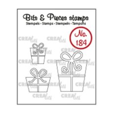 CLBP184 Crealies • Bits & Pieces stamp No.184 Gifts