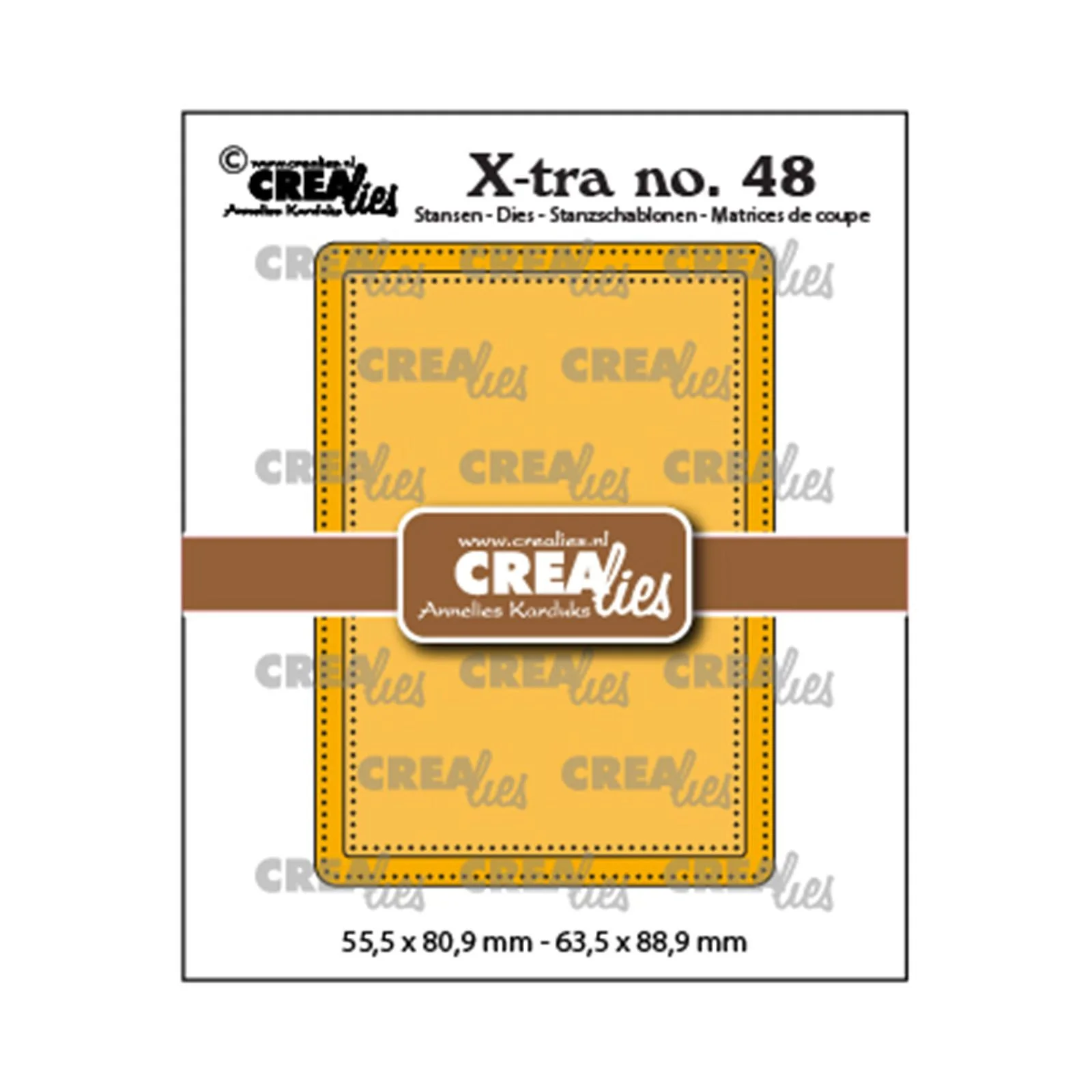 CLXTRA48 Crealies • Xtra dies ATC dots