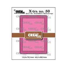 CLXTRA50 Crealies • X-tra dies ATC with small circles