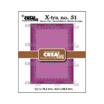 CLXTRA51 Crealies • X-tra dies ATC with small stripes C