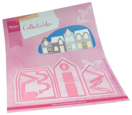 COL1537 Metal Die Marianne Design - Collectable - Houses by Marleen