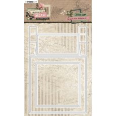 HE-ND-CD709 Studio Light • Natures Dream Cutting Dies Square Duo Flip Card