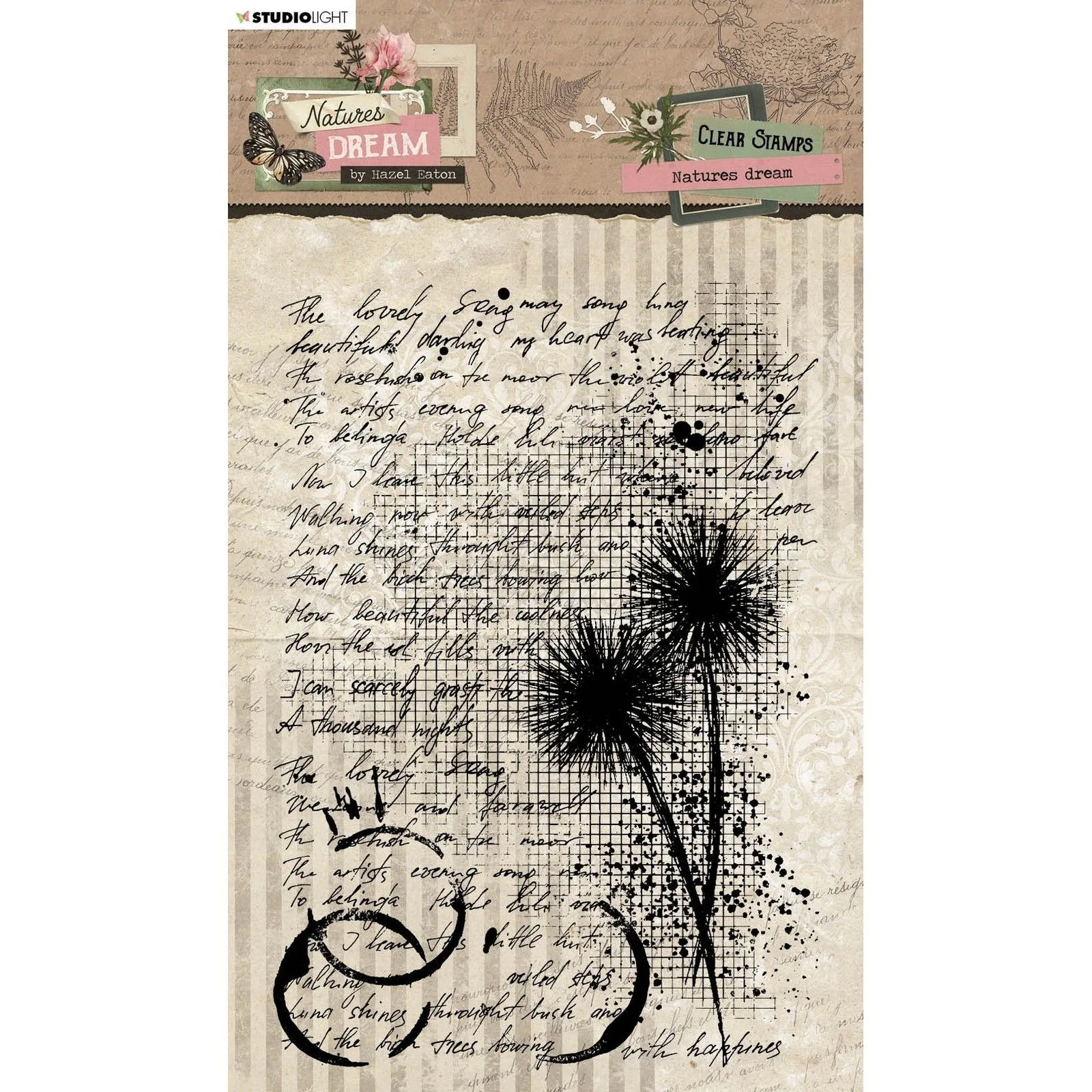 HE-ND-STAMP530 Studio Light • Natures Dream Clear Stamp