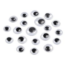 090838 Self-adhesive movable eyes MIX sizes