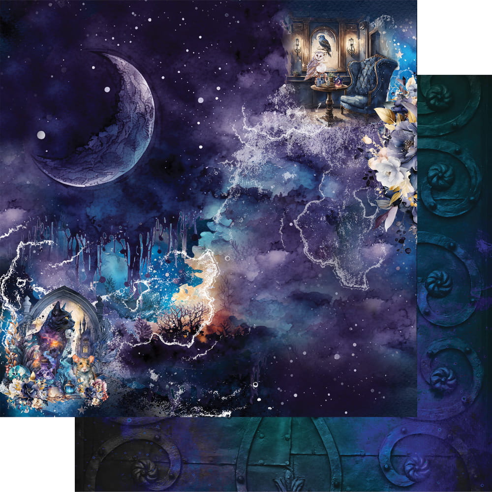 AA-LOTMS-08 Alchemy of Art - 8x8'' - A SET OF PAPERS 20,3x20,3cm - Legends of the magic school