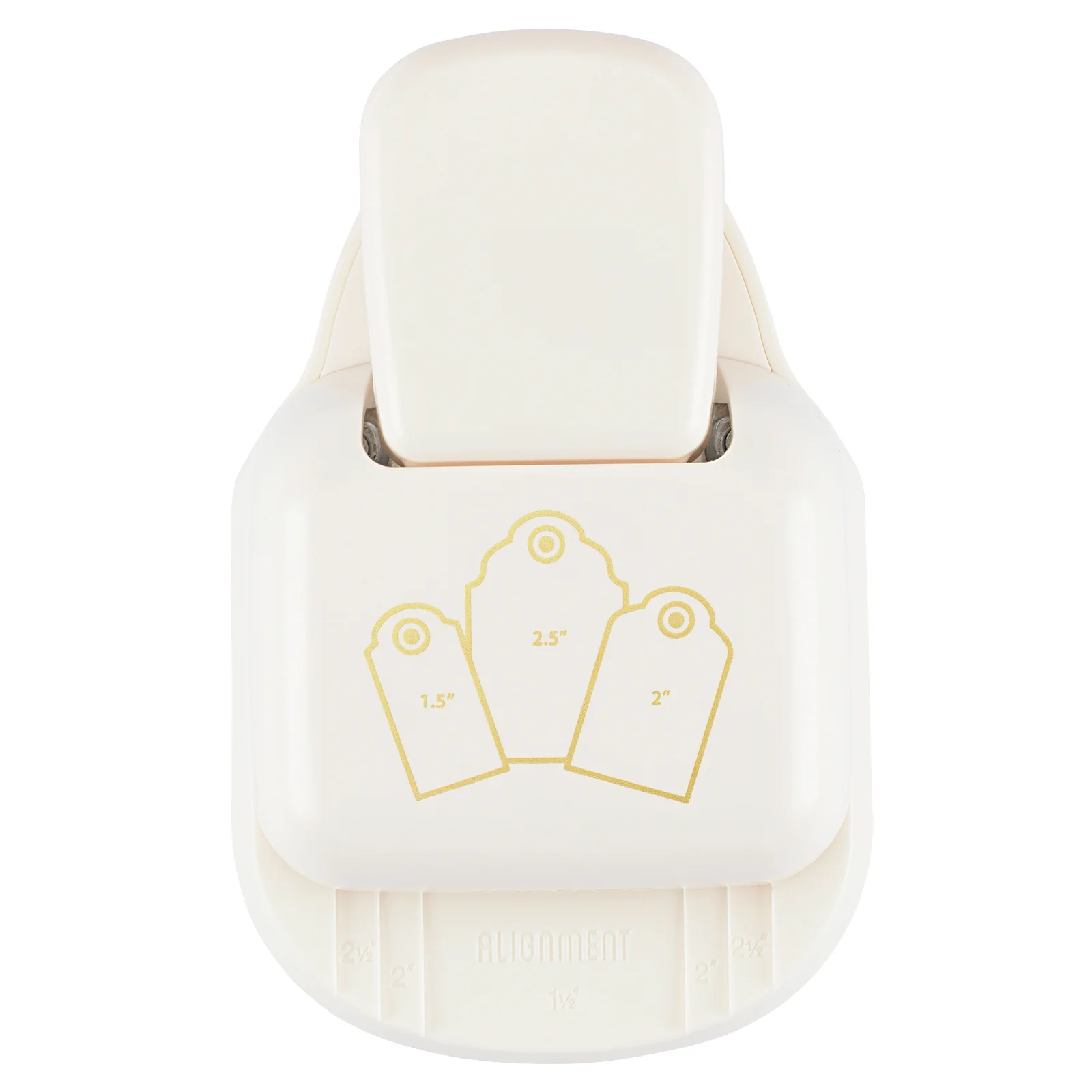 21494-002 3-in-1 Tag Punch Scallop