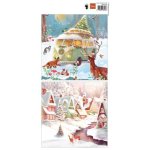 EWK1295 one side paper - Marianne Design - COSY CHRISTMAS XL
