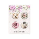 LEM-DD-ROSES-04 buttons - Dear Diary - ROSES - Lemoncraft