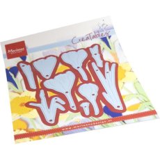 LR0846  Metal Die Marianne Design - Creatables -   TINY'S CROCUS XL