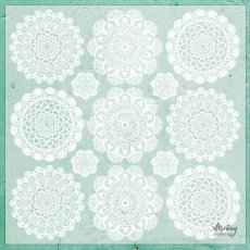 MT-VEL-06 - 30,5 x 30,5 cm - Doilies