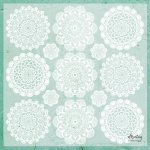 MT-VEL-06 - 30,5 x 30,5 cm - Doilies
