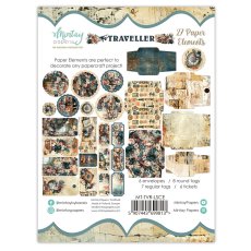 MT-TVR-LSCE  Traveller  - Paper Envelopes and Tags - MINTAY MINTAY  - die cuts