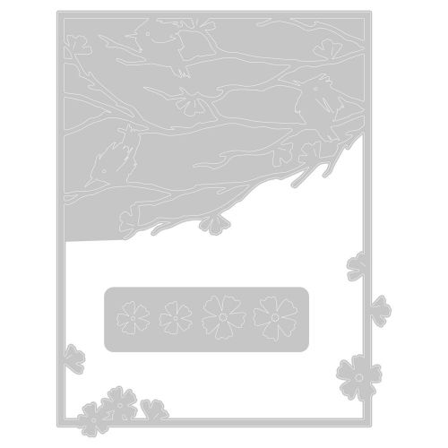 666252 Sizzix • Thinlits Die Set Woodland Cardfront