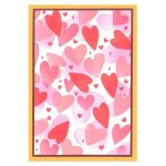666532 -Sizzix • Layered Stencils A6 Mark Making Hearts 4pcs