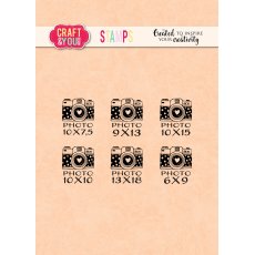 CS034 Clear Stamp - Mini Cameras