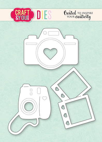 CW268 Cutting Die - Mini photo set - Craft&You Design