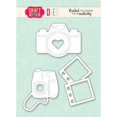 CW268  Cutting Die -  Mini photo set - Craft&You Design