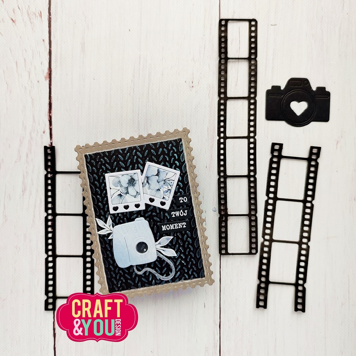 CW268 Cutting Die - Mini photo set - Craft&You Design