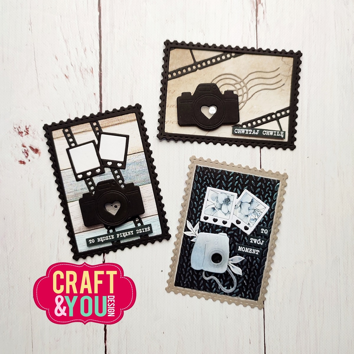 CW268 Cutting Die - Mini photo set - Craft&You Design