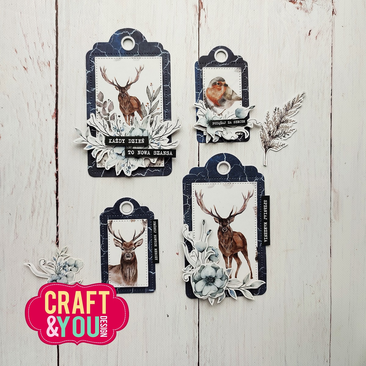 CW269 Cutting Die - Tag set - Craft&You Design