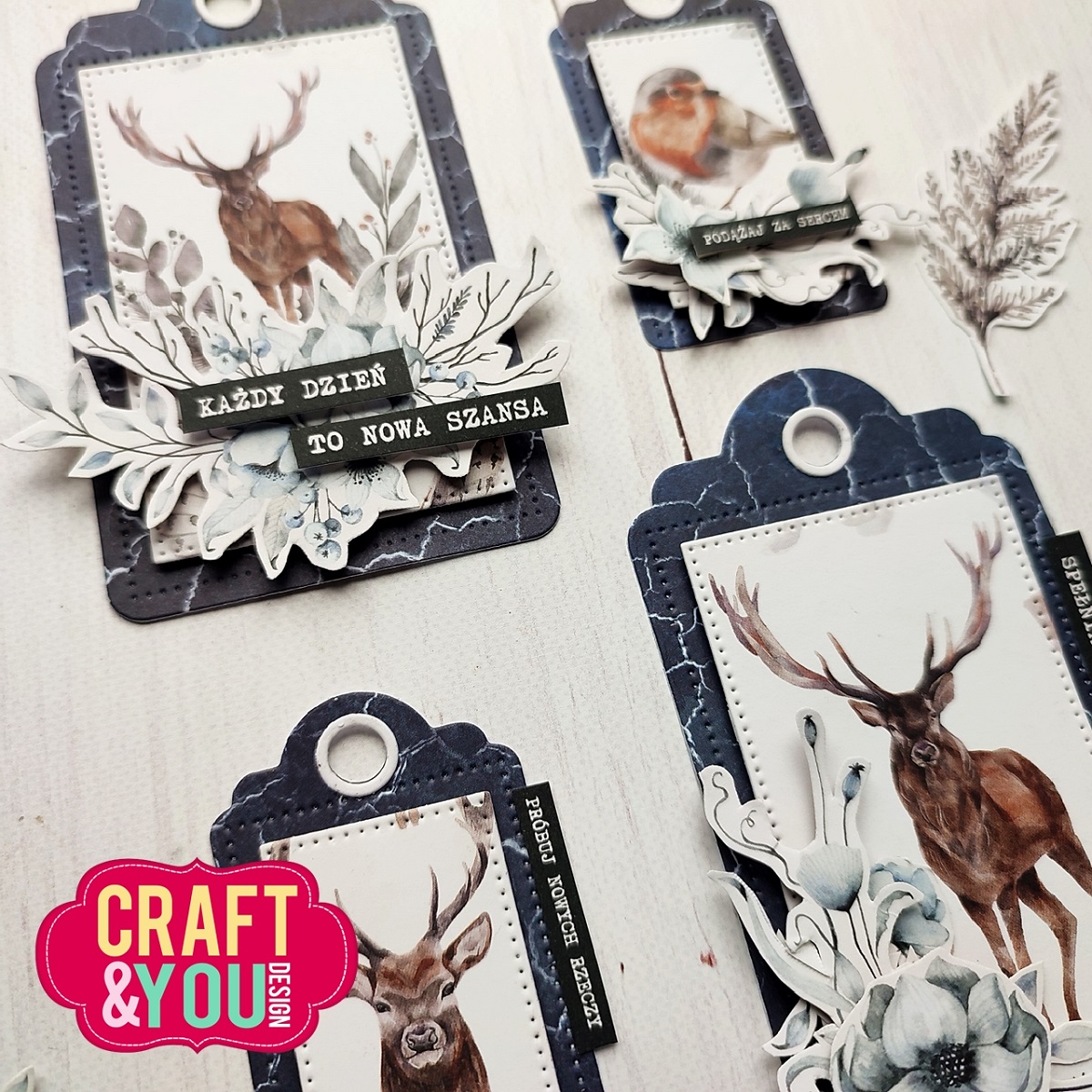 CW269 Cutting Die - Tag set - Craft&You Design