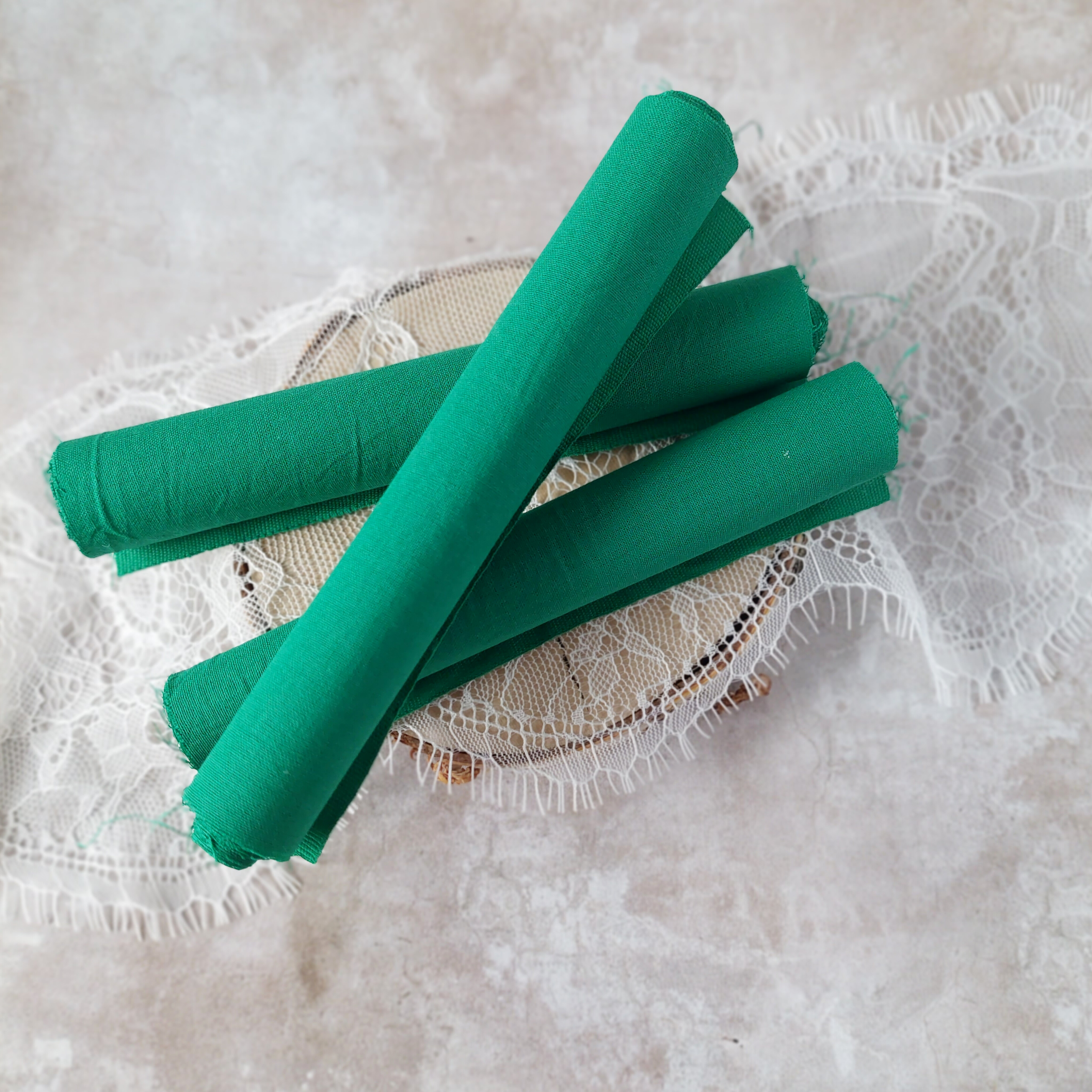 TKA-41 Cotton stiffened with dry alcohol - green average